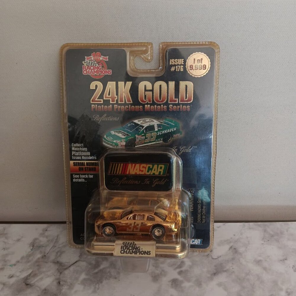 NASCAR #33 Racing Champions 24K Gold Anniversary Tim Fedewa Die-cast Car
